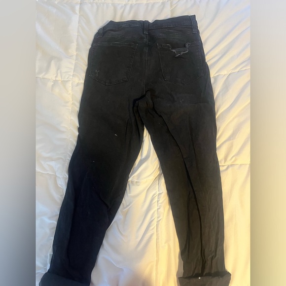 Lightly Ripped Black Jeans - Picture 3 of 3